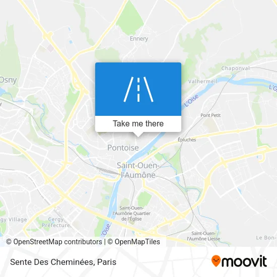 Sente Des Cheminées map