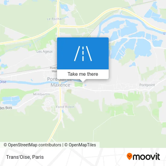 Trans'Oise map