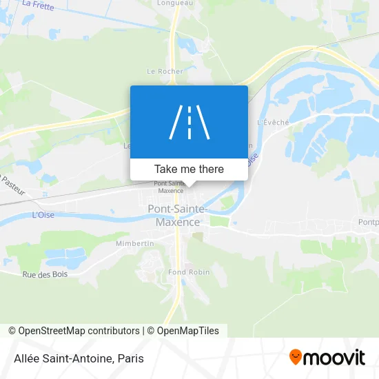 Allée Saint-Antoine map
