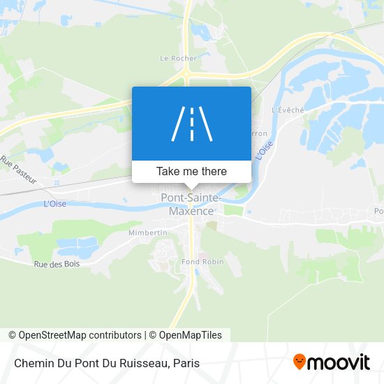 Chemin Du Pont Du Ruisseau map