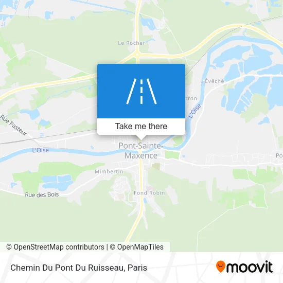 Chemin Du Pont Du Ruisseau map