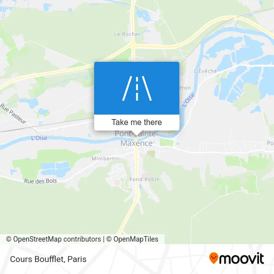 Cours Boufflet map