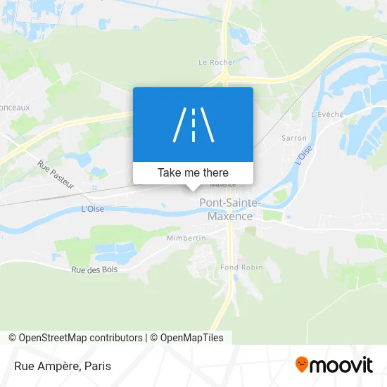 Rue Ampère map