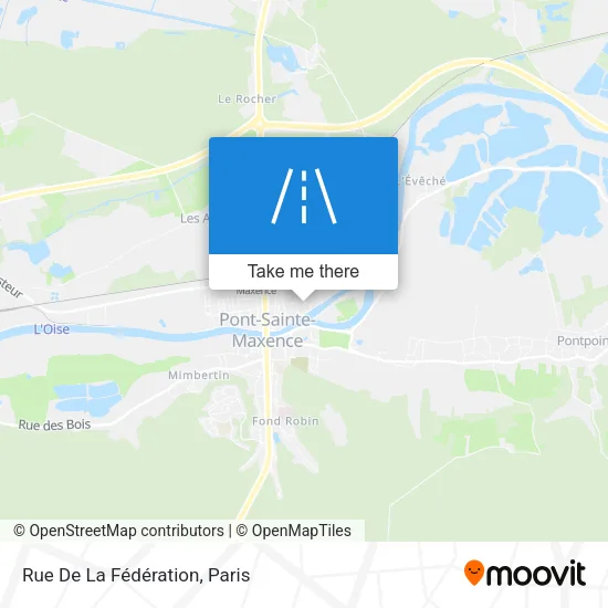 Rue De La Fédération map