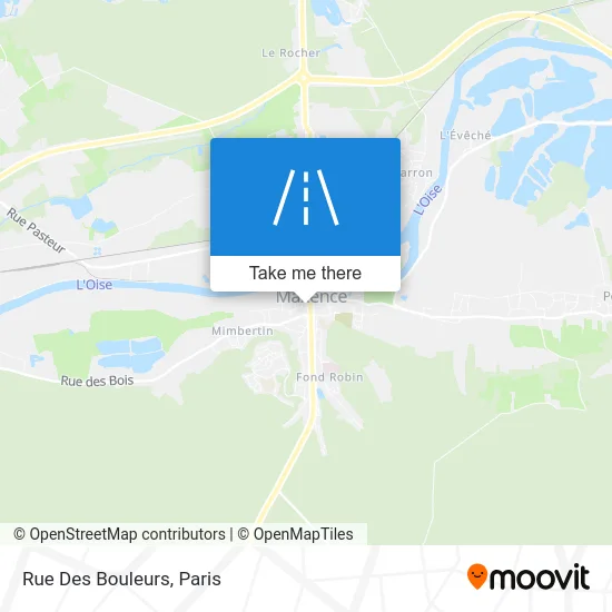 Rue Des Bouleurs map