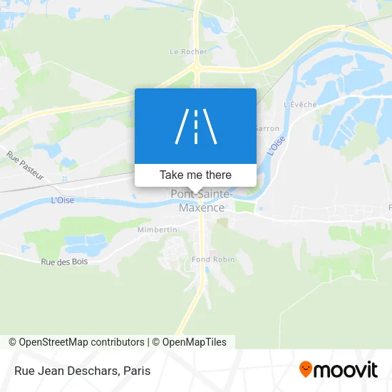 Rue Jean Deschars map