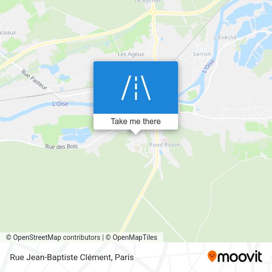 Rue Jean-Baptiste Clément map
