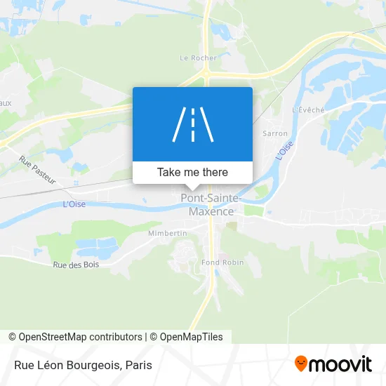 Rue Léon Bourgeois map