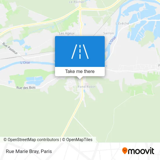 Rue Marie Bray map