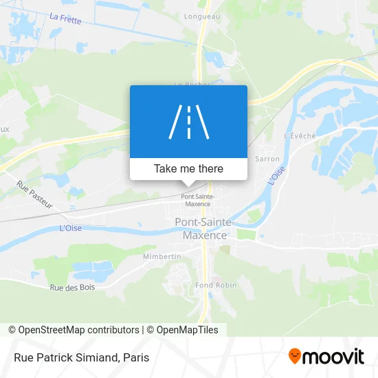 Rue Patrick Simiand map