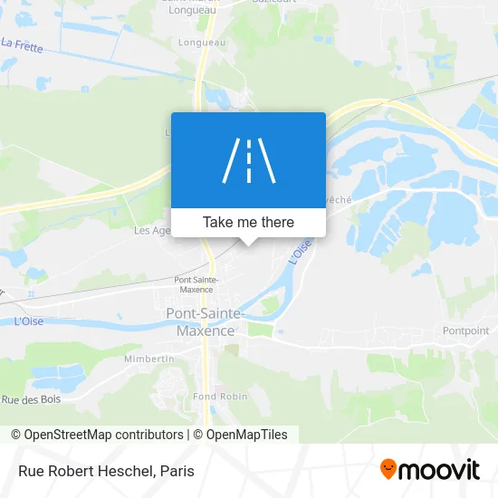 Rue Robert Heschel map