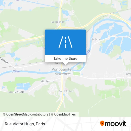 Rue Victor Hugo map