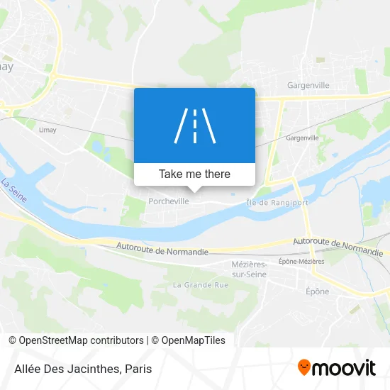 Allée Des Jacinthes map