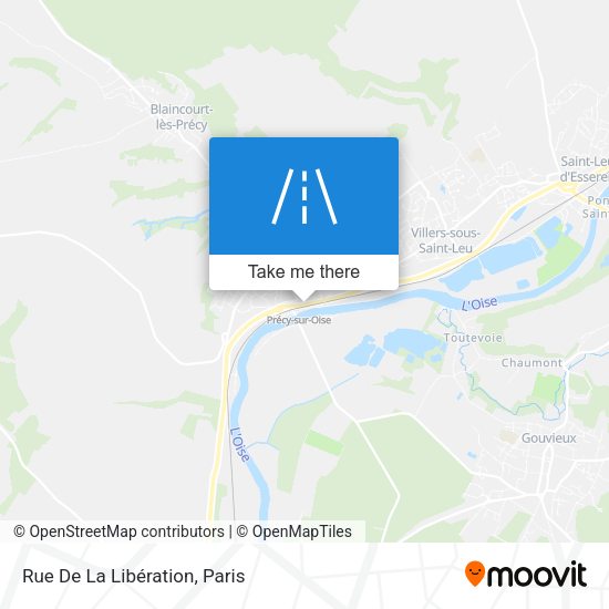 Rue De La Libération map