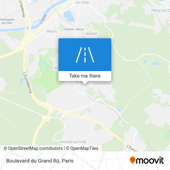 Boulevard du Grand Rû map