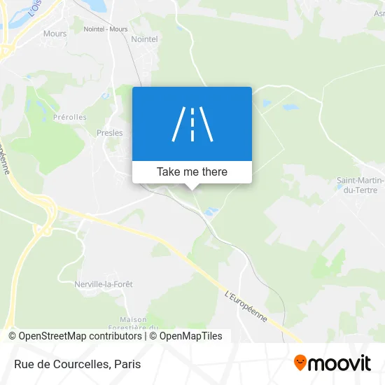 Rue de Courcelles map