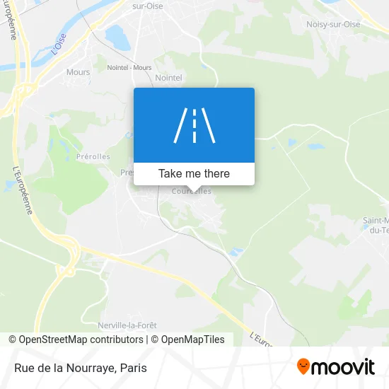 Rue de la Nourraye map