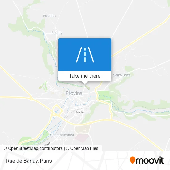 Rue de Barlay map