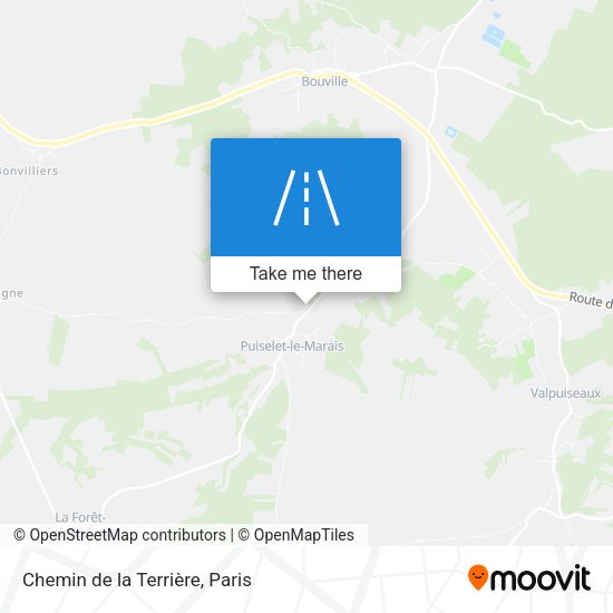 Chemin de la Terrière map