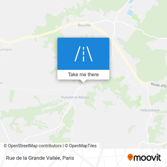 Rue de la Grande Vallée map
