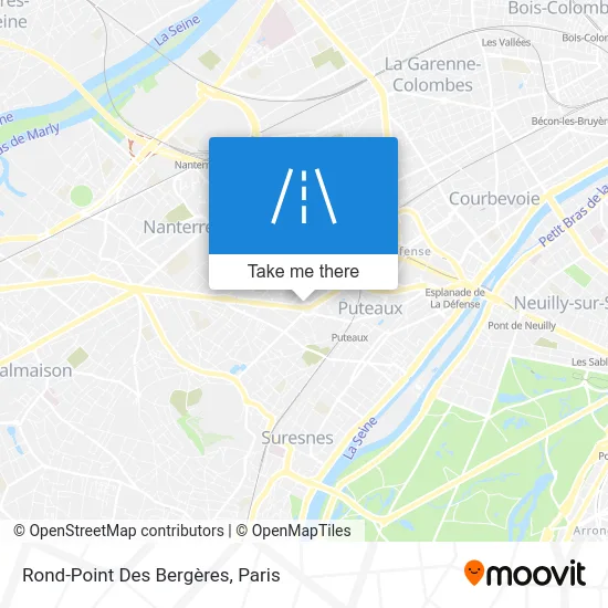 Rond-Point Des Bergères map