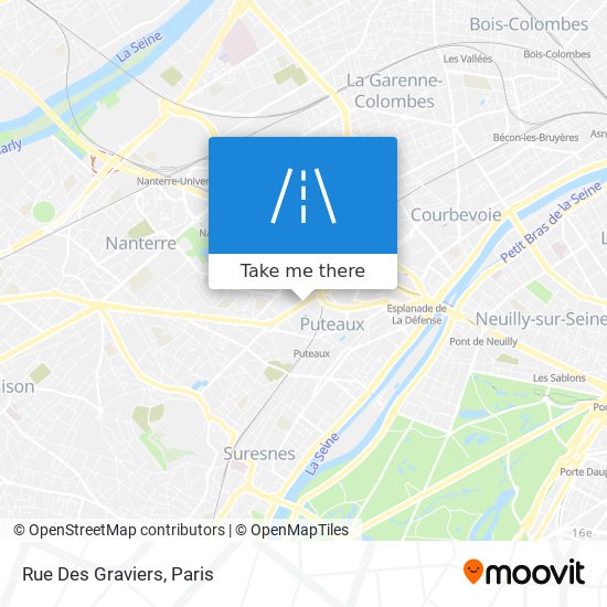 Rue Des Graviers map