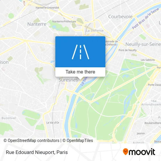 Rue Edouard Nieuport map