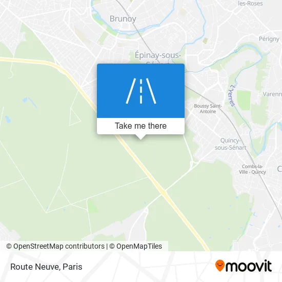 Route Neuve map