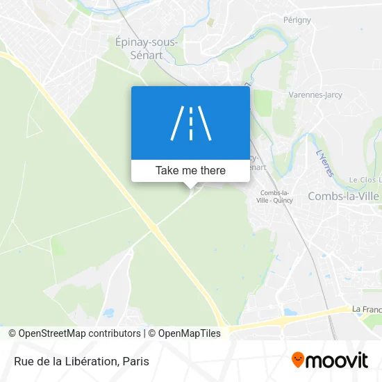 Rue de la Libération map
