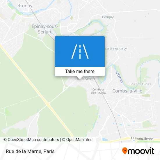 Rue de la Marne map