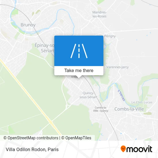 Villa Odilon Rodon map