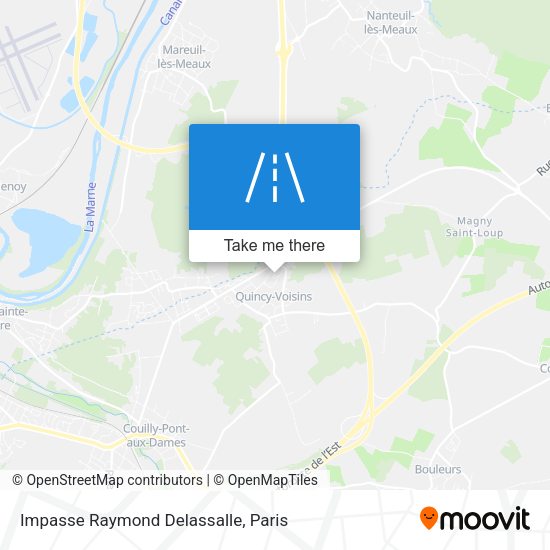 Impasse Raymond Delassalle map