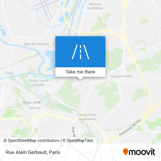 Rue Alain Gerbault map