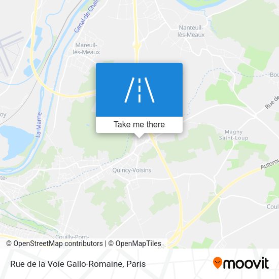 Rue de la Voie Gallo-Romaine map