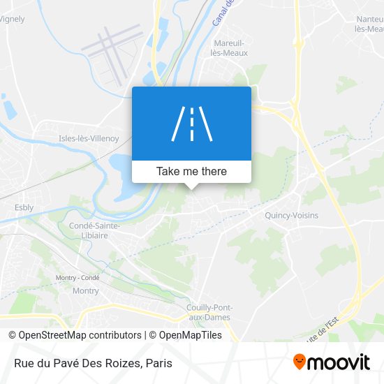 Rue du Pavé Des Roizes map