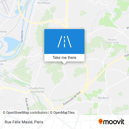 Rue Félix Maslé map