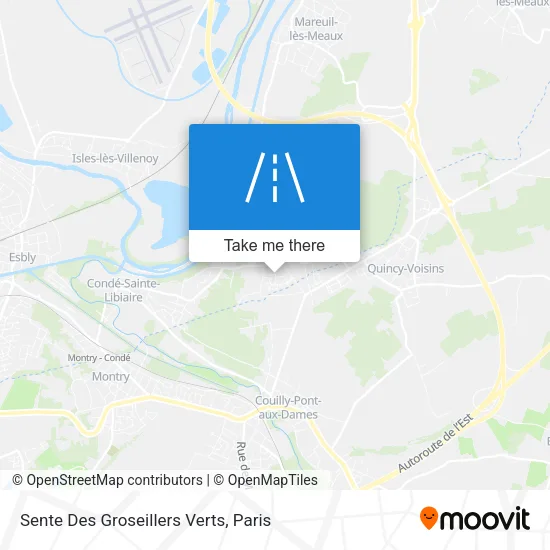 Sente Des Groseillers Verts map