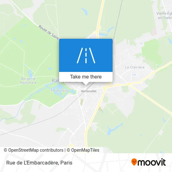 Rue de L'Embarcadère map