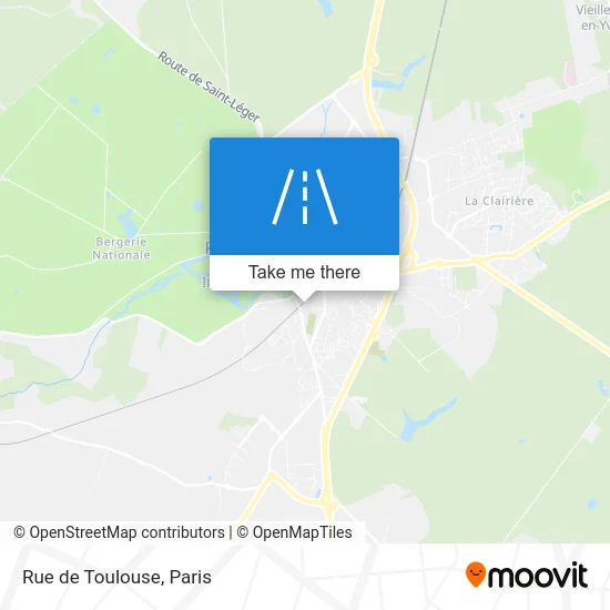 Rue de Toulouse map