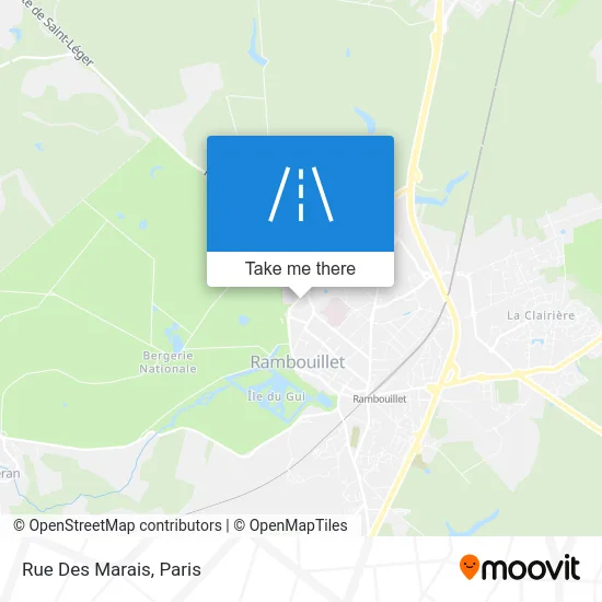 Rue Des Marais map