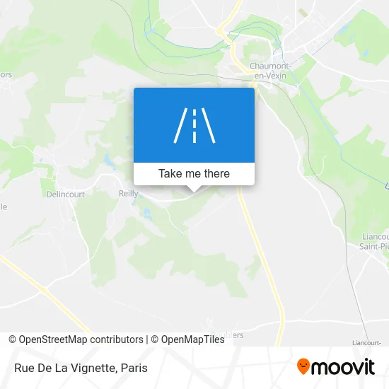 Rue De La Vignette map