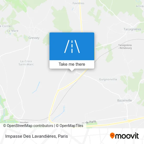 Impasse Des Lavandières map