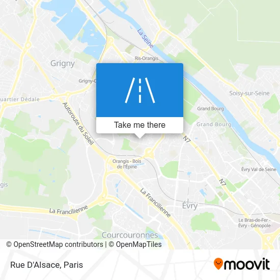 Rue D'Alsace map