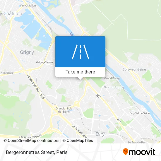 Rue Des Bergeronnettes map