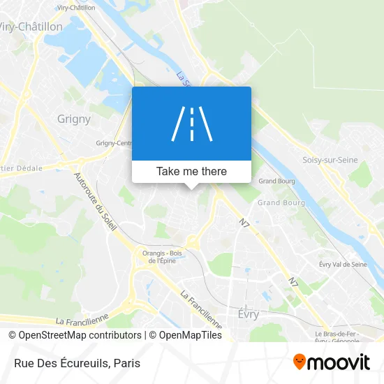 Rue Des Écureuils map