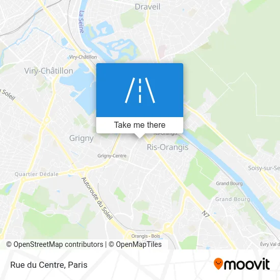 Rue du Centre map