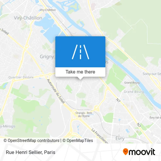 Rue Henri Sellier map