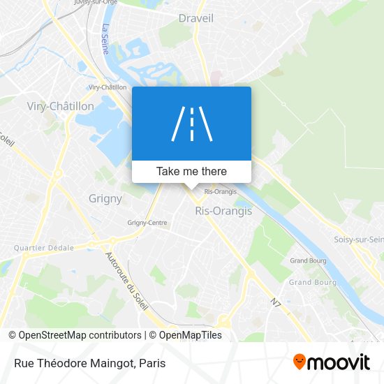 Rue Théodore Maingot map