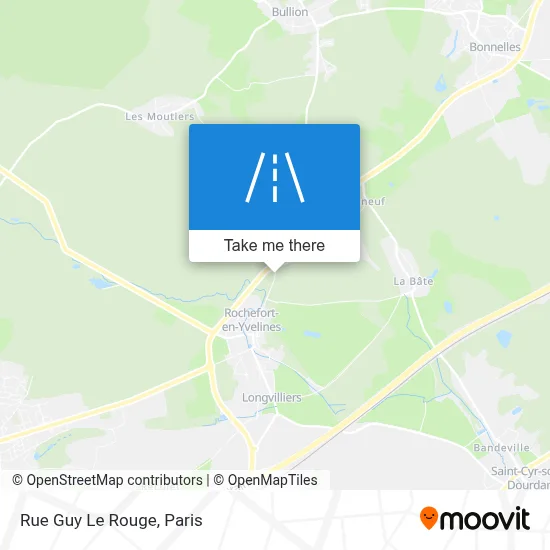 Rue Guy Le Rouge map