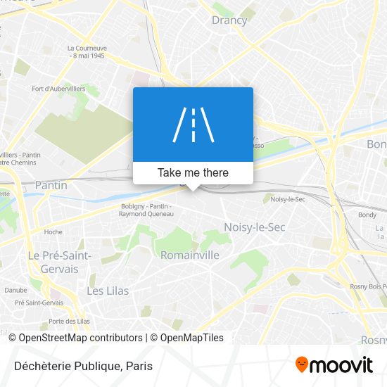 Déchèterie Publique map